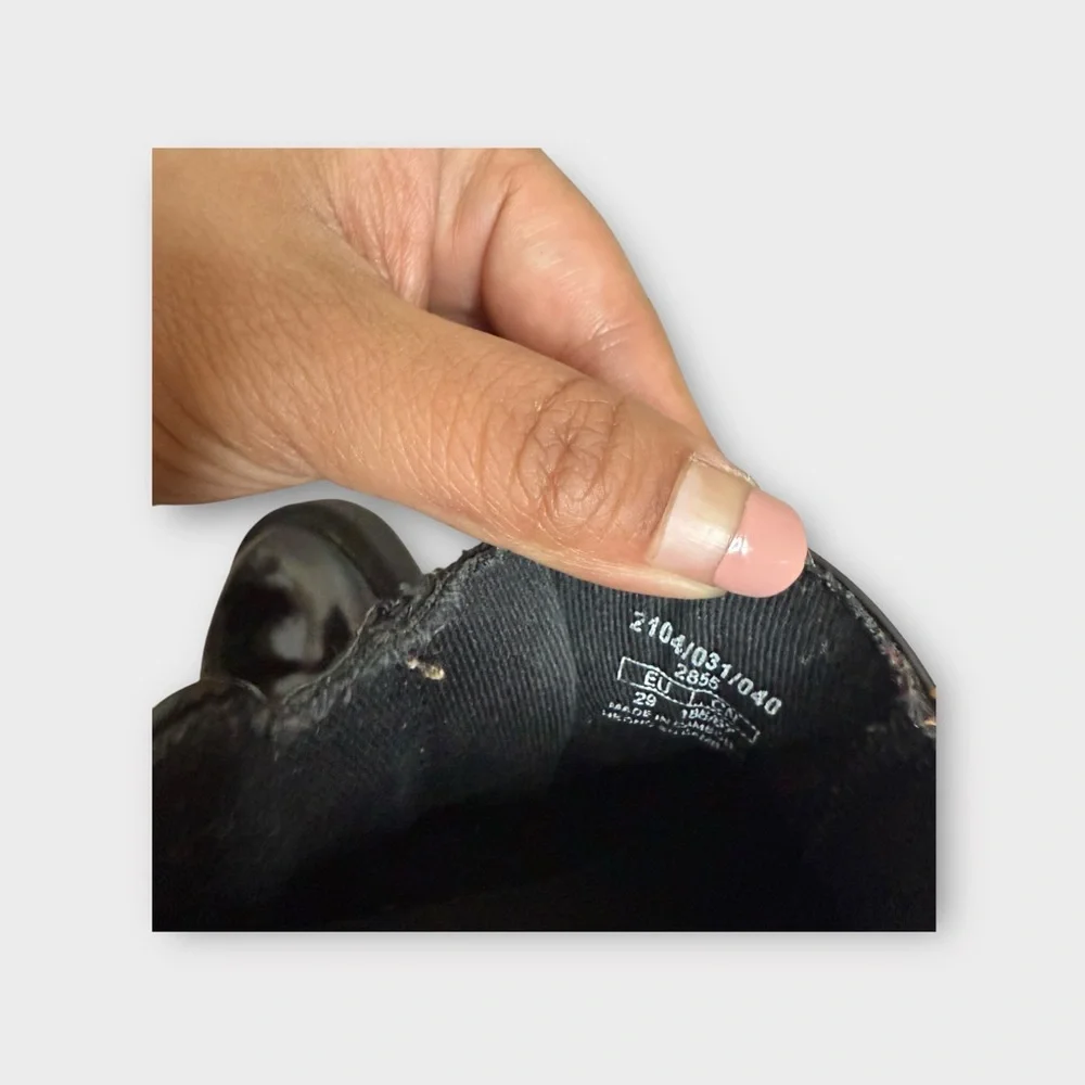 Zara Black Chelsea Boots